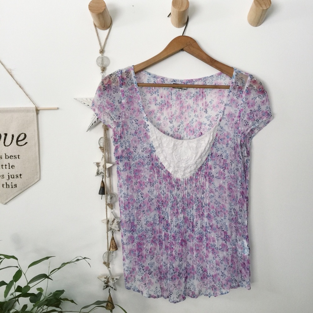 NOA NOA || sheer top